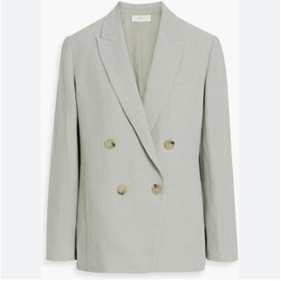 Vince Crepe Double-Breasted‎ Blazer Size 10 - Picture 1 of 9